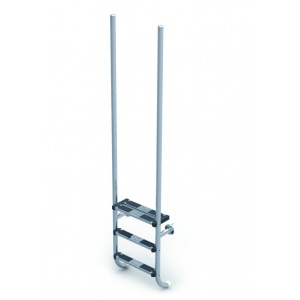 Лестница AstralPool Elegance с 3 ступенями с деревянным покрытием, AISI-316 арт. 45900