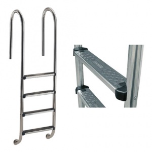 Лестница AstralPool Wall с 2 ступенями Standard, AISI-304 арт. 05492